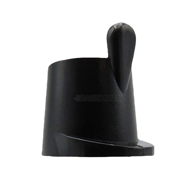 LEGO Minifigure Part - Hat, Imperial Guard Shako, Solder, Black [2545] 6437956