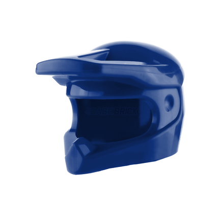 LEGO Minifigure Part - Helmet Sports, Dirt Bike, Off-road, Dark Blue [35458] 6207255