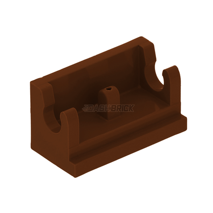 LEGO Hinge Brick 1 x 2 Base, Reddish Brown [3937] 6186045