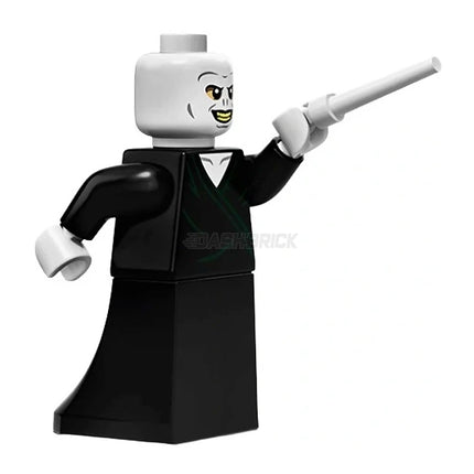 LEGO Minifigure - Lord Voldemort - White Head, Black Skirt, Smile with Teeth (2019) [HARRY POTTER]