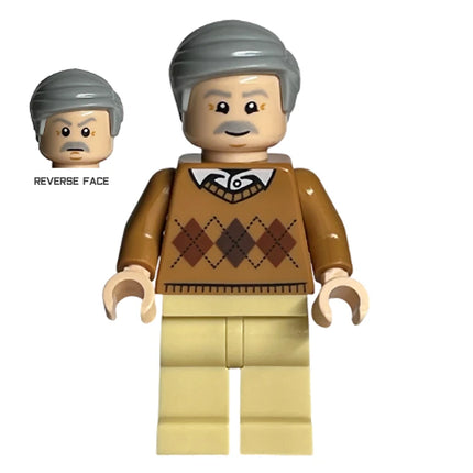 LEGO Minifigure - Vernon Dursley, Medium Nougat Sweater - Chamber of Secrets (2020) [HARRY POTTER]