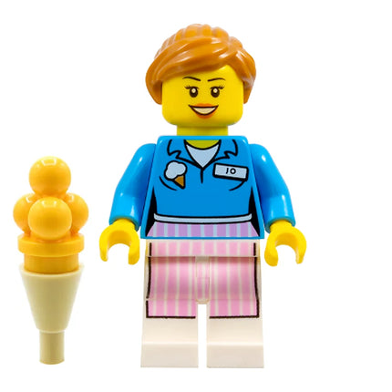 LEGO Minifigure - "Ice Cream Jo" (2014) [The LEGO Movie] tlm032