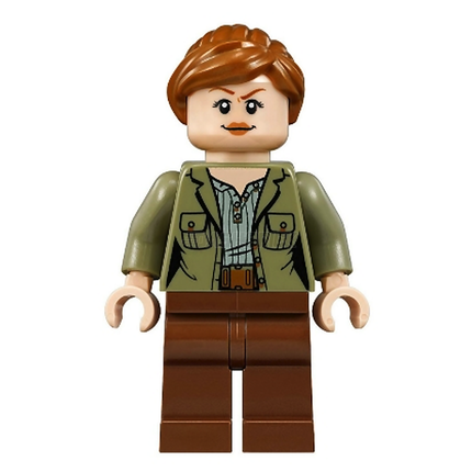 LEGO Minifigure - Claire Dearing - Olive Green Jacket [JURASSIC WORLD]