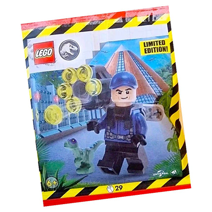 LEGO® Jurassic World: Ranger with Blaster and Raptor (2023) [122501]