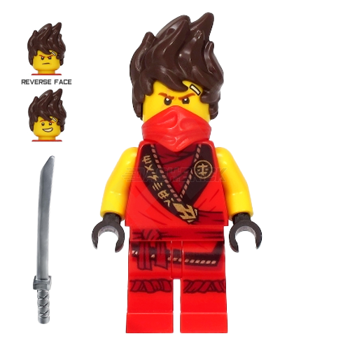 LEGO Minifigure - Kai - Legacy, Rebooted Robe (2020) [NINJAGO]