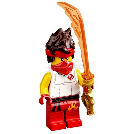 LEGO Minifigure - Kai - Legacy, White Shirt [NINJAGO]