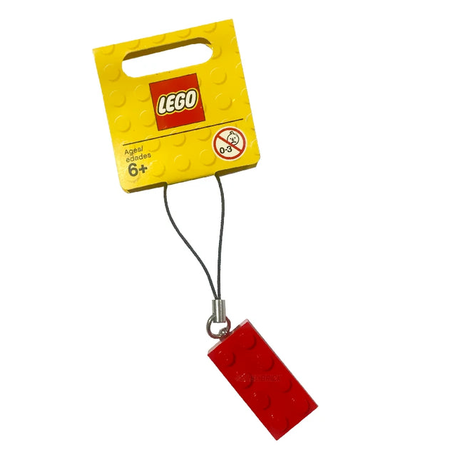 LEGO® CLASSIC Red Brick 2x4, Key/Bag Strap [853186] 4638511