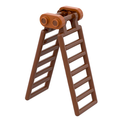 LEGO "Ladder" - Folding Wooden Minifigure Ladder [MiniMOC]