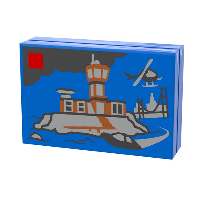 LEGO Minifigure Accessory - Tile, LEGO® City Set 60419 Police Prison Island Box [26603pb437]