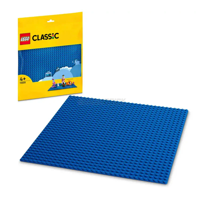 LEGO Blue Baseplate, 32 x 32 - Classic [11025]