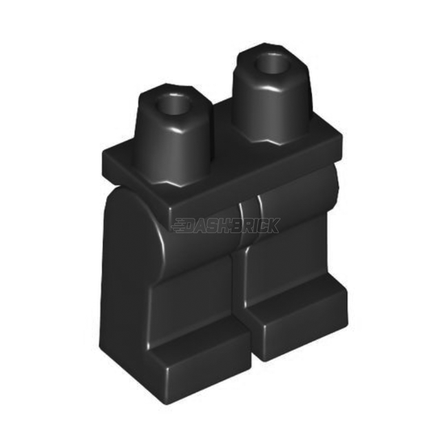 LEGO Minifigure Parts - Hips and Legs, Black [970c00] 9339