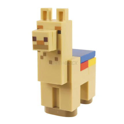 LEGO Minifigure - Minecraft Alpaca / Llama, Tan - Brick Built (2020) [MINECRAFT]
