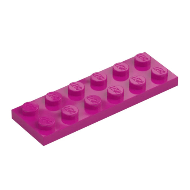 LEGO Plate 2 x 6, Magenta [3795] 6186656