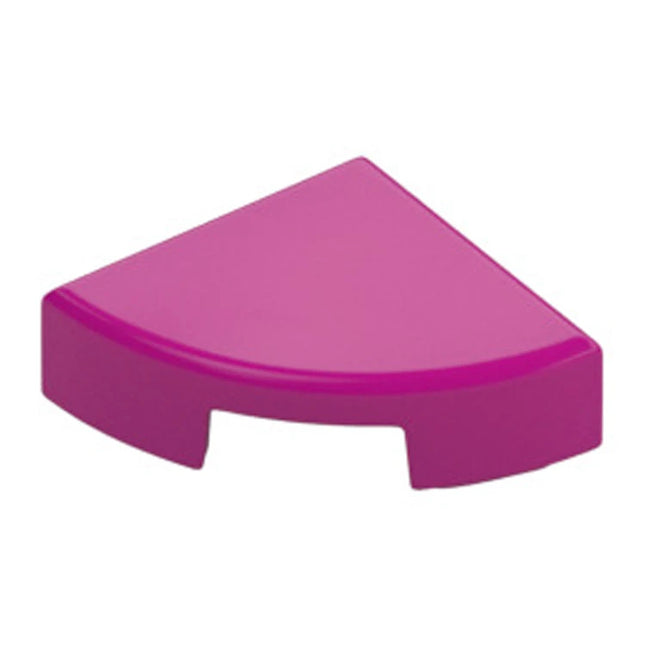 LEGO Tile, Round 1 x 1 Quarter, Round Corner, Magenta [25269] 6199889