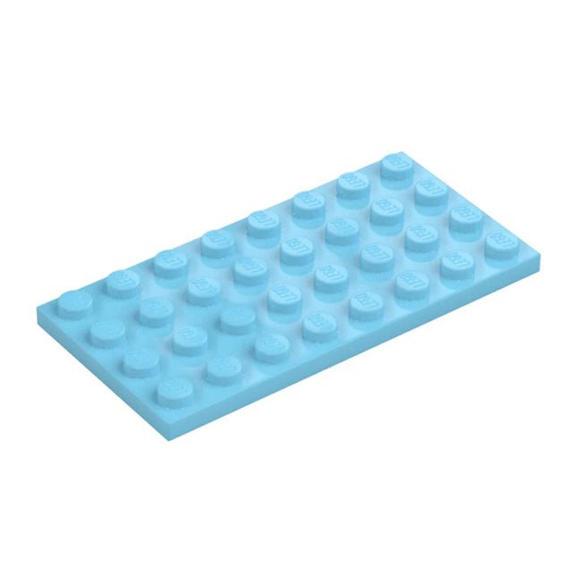 LEGO Plate 4 x 8, Medium Azure [3035] 6104130