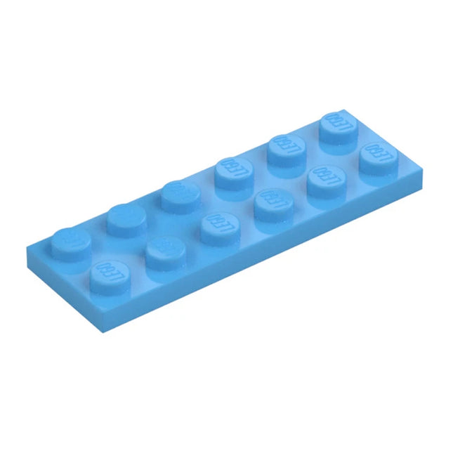 LEGO Plate 2 x 6, Medium Blue [3795] 6101858