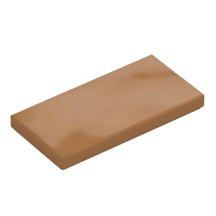 LEGO Tile, 2 x 4, Medium Nougat [87079] 6218359