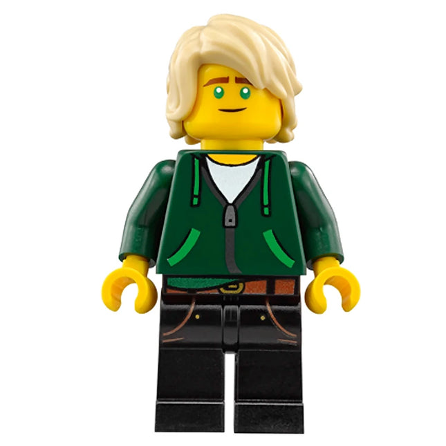 LEGO Minifigure - Lloyd Garmadon - Hair, Hoodie High School Outfit (2017) [NINJAGO]
