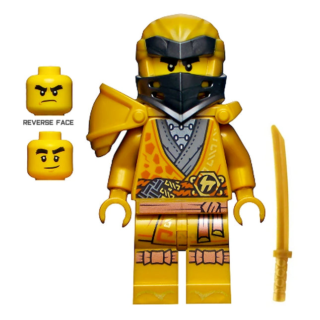 LEGO Minifigure - Cole - 10th Anniversary Golden Ninja, Legacy (2021) [NINJAGO]
