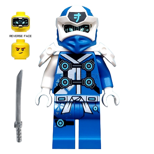 LEGO Minifigure - Jay - Digi Jay, Armor Shoulder [NINJAGO]