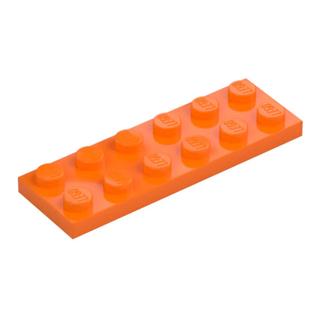LEGO Plate 2 x 6, Orange [3795] 4121741