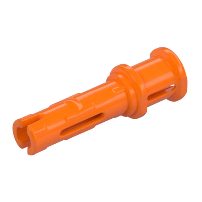 LEGO Technic, Pin 3L with Friction Ridges and Stop Bush, Orange [32054] 6143033