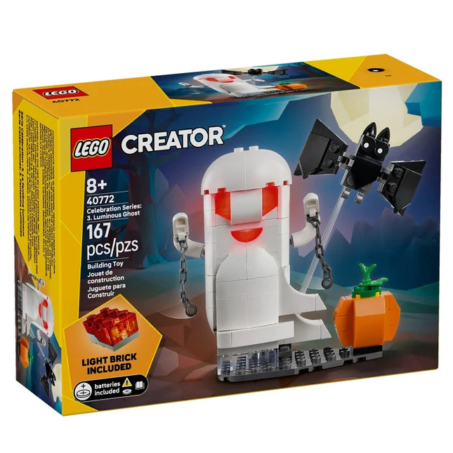 LEGO® Creator: Celebration Series: 3. Luminous Ghost, Halloween (2025) [40772] Sealed Box