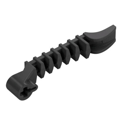 LEGO Projectile Launcher Part, Hero Factory Zamor Sphere Launcher, Axle Hole 1 x 7,  Pearl Dark Gray [98564] 6021670