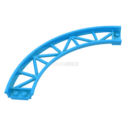 LEGO Train, Track Roller Coaster Curve, 90 degrees, Dark Azure [25061] 6381920