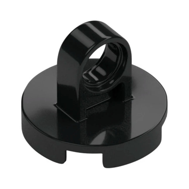 LEGO Tile, Round 2 x 2, Lifting Ring Thick, Bottom Stud Holder, Black [74698] 6010831
