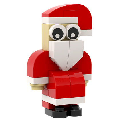12 Days of Christmas - Santa (1 of 12) Made with Genuine LEGO® [MiniMOC]