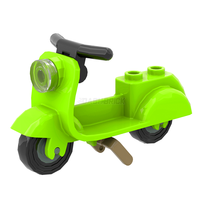LEGO Minifigure Accessory - Scooter, Lime [MiniMOC]