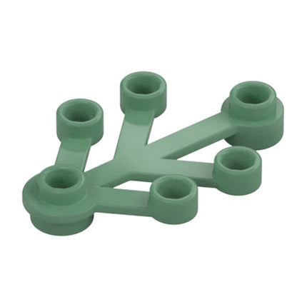 LEGO Plant Leaves 4 x 3, Sand Green [2423] 6328339