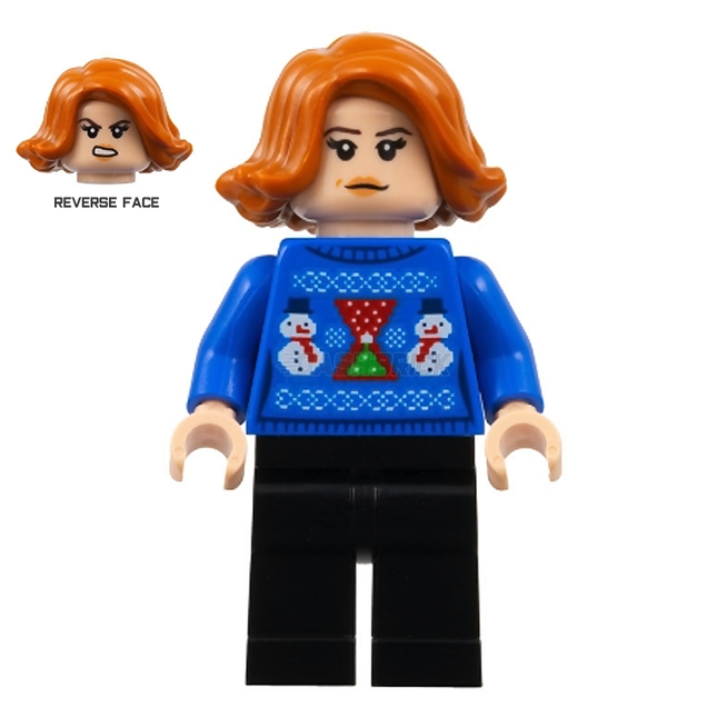 LEGO Minifigure - Black Widow - Christmas Sweater (2023) [MARVEL]