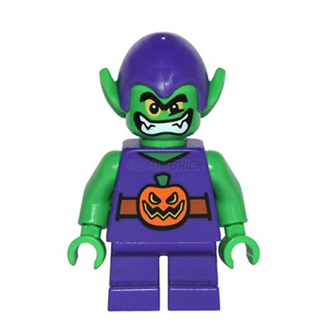 LEGO Minifigure - Green Goblin - Short Legs (2016) [MARVEL]