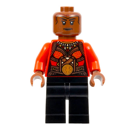 LEGO Minifigure - Okoye - Red Top, Black Panther Wakanda Forever (2022) [MARVEL]