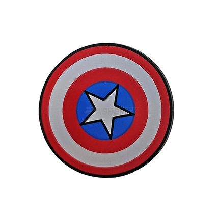 LEGO Minifigure Accessory - Captain America Shield, Marvel, Dark Grey [75902pb13] 6261471