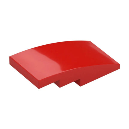 LEGO Slope, Curved 4 x 2, Red [93606] 4613174