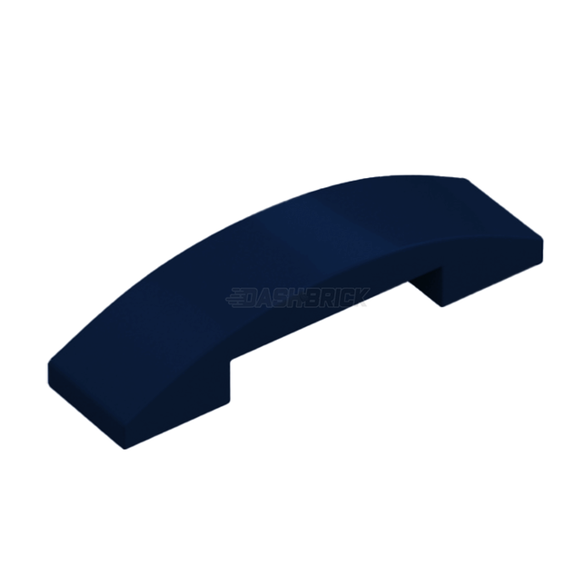 LEGO Slope, Curved 4 x 1 x 2/3 Double, Dark Blue [93273] 6037886