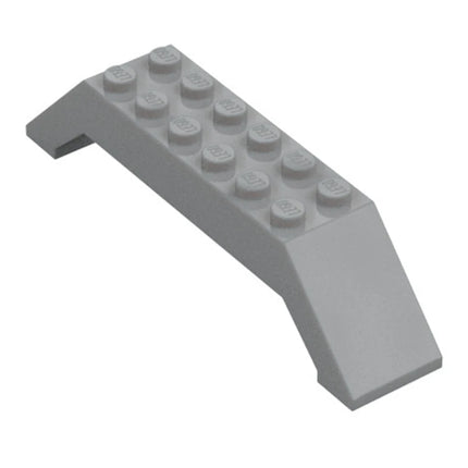 LEGO Slope 45 10 x 2 x 2 Double, Light Grey [30180] 6410094