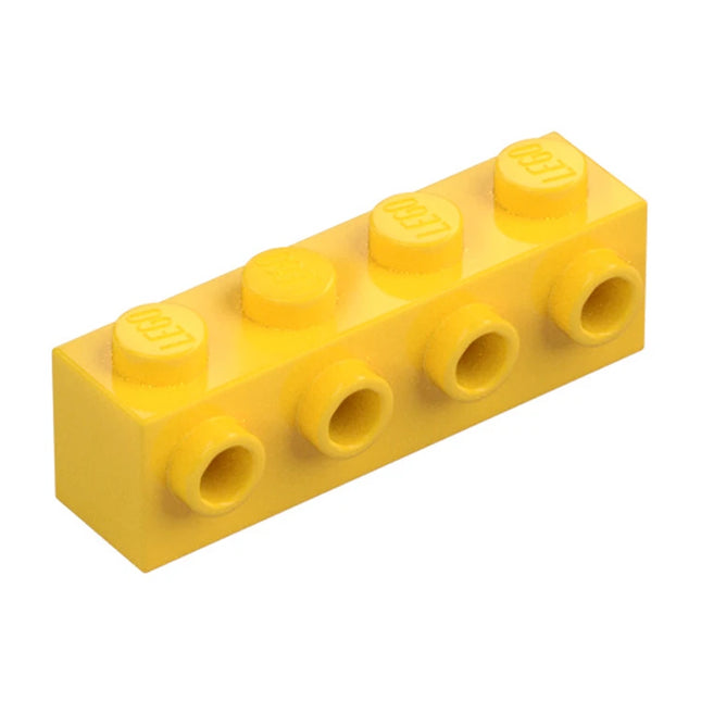 LEGO Brick, Modified 1 x 4, 4 Studs on 1 Side, Yellow [30414] 4164073