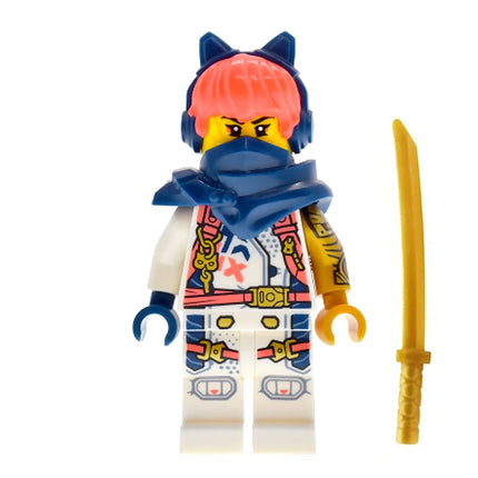 LEGO Minifigure - Sora - Shoulder Pads, Headphones (2024) [NINJAGO]