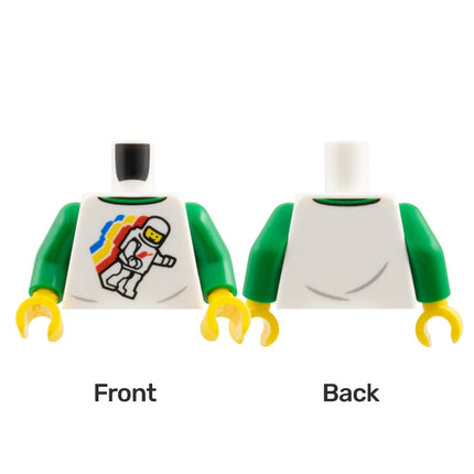 LEGO Minifigure Part - Torso, Classic Space Minifigure Floating [973pb3569c01]