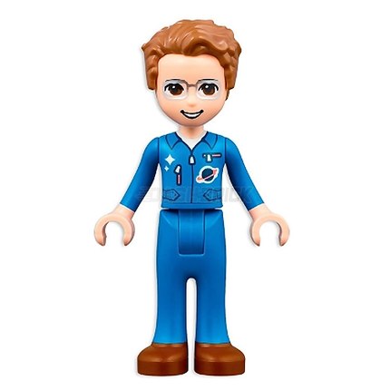 LEGO Minifigure - Friends Julian - Blue Space Training Uniform [FRIENDS]