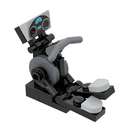 LEGO "Elliptical Machine" - Cross-Trainer, Fitness Gym Equipment [MiniMOC]