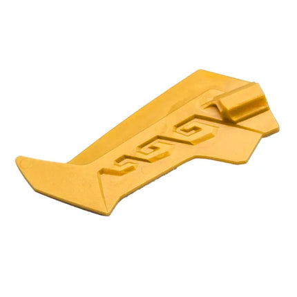 LEGO Blade Jagged with Axle Holder, Large Figure Weapon, Pearl Gold [76919] 6439781