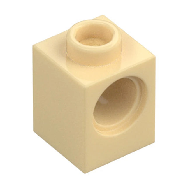 LEGO Technic, Brick 1 x 1 with Hole, Tan [6541] 4179771
