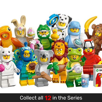 LEGO Collectable Minifigures - Monkey Costume Fan (4 of 12) [Series 28] Animal Series