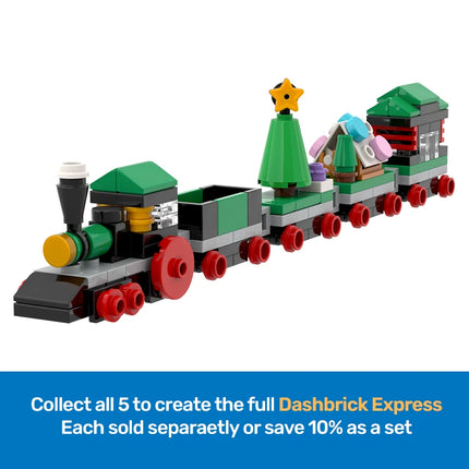 LEGO "Dashbrick Express" #2 Tender Carriage - Christmas Themed Train [MiniMOC]