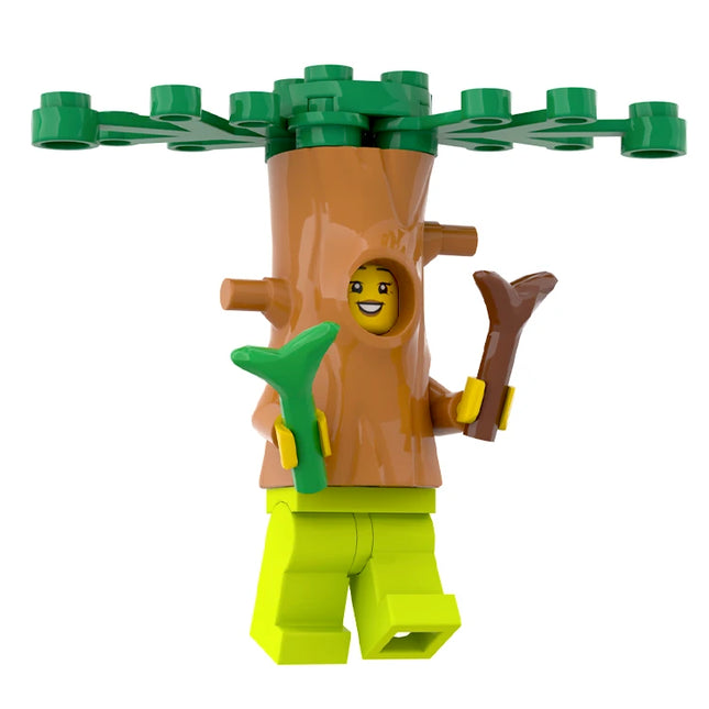 LEGO Minifigure - Tree Costume Girl [DASHBRICK EXCLUSIVE]